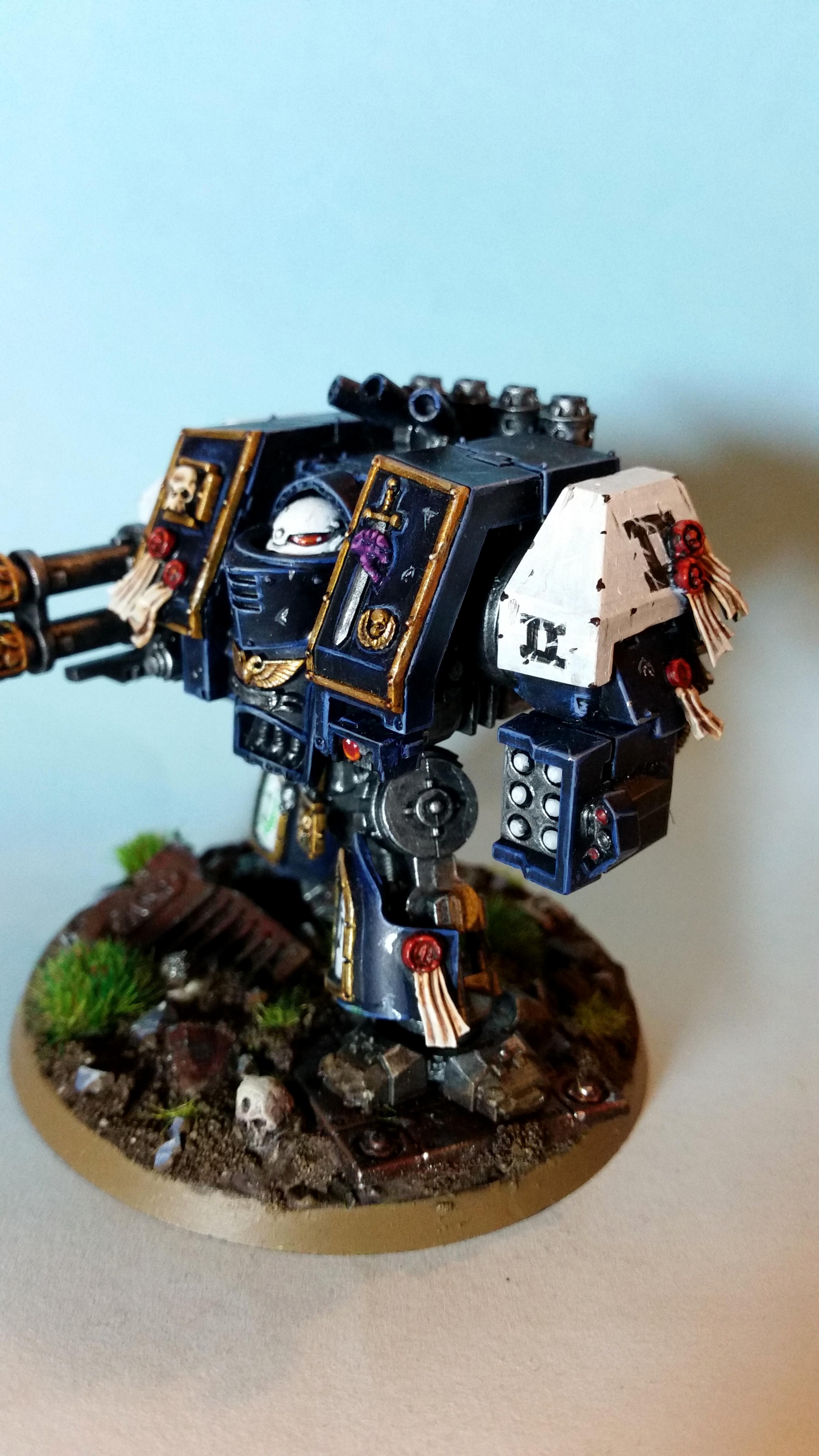 Conversion Space Marines Ultramarines Venerable Dreadnought Gallery Dakkadakka 6328